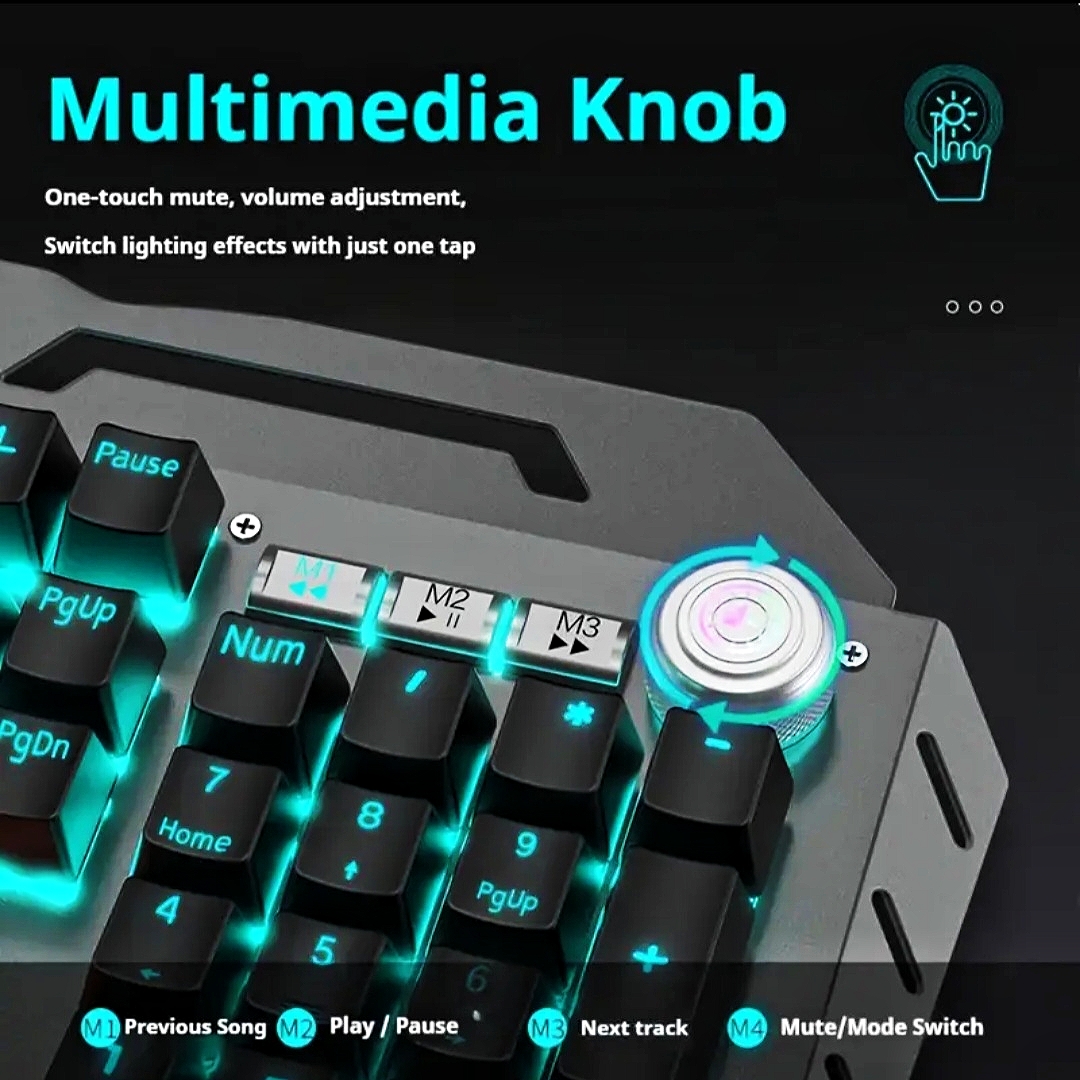 Tactical RGB Mechanical Keyboard - Image 2