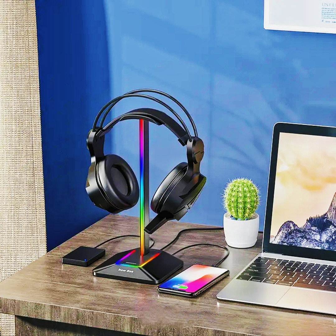 Tactical RGB Headset Stand